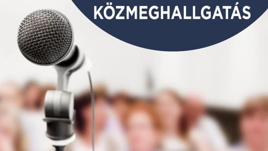 Cikk kép - Közmeghallgatás 2025.12.03-án!