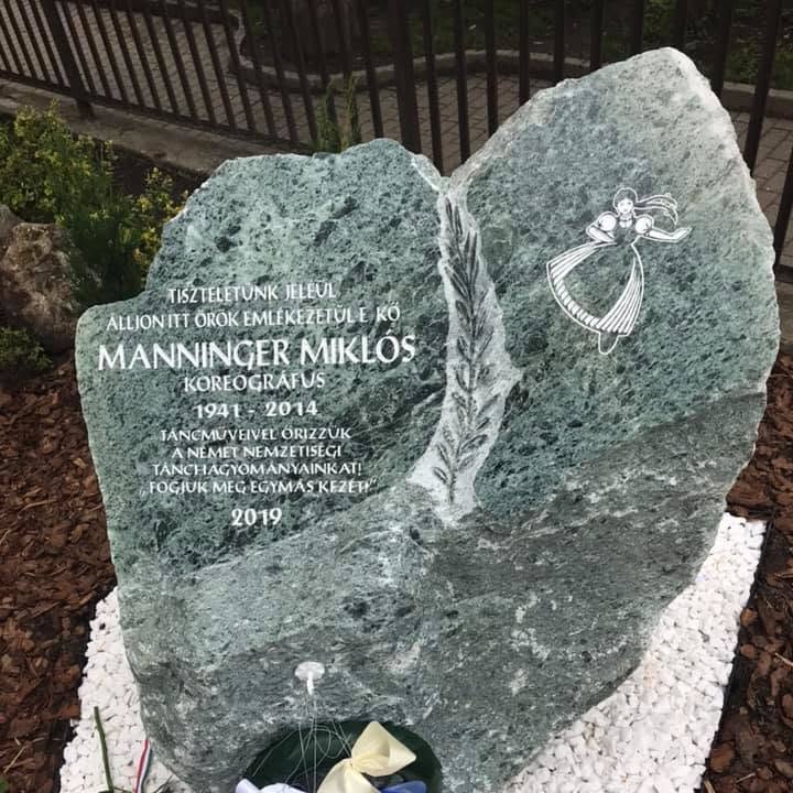 Manninger Miklós emlékkő
